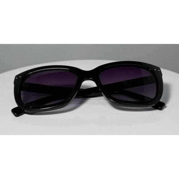 Cole Haan Sunglasses C16144 Black Polarized Purple Lens (j1) - Picture 1 of 10